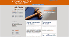 Desktop Screenshot of cipar.sk